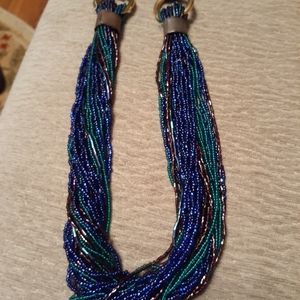 Multi Strand Beaded Necklace